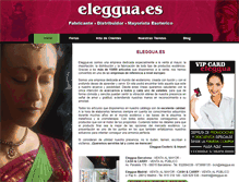 Tablet Screenshot of eleggua.es